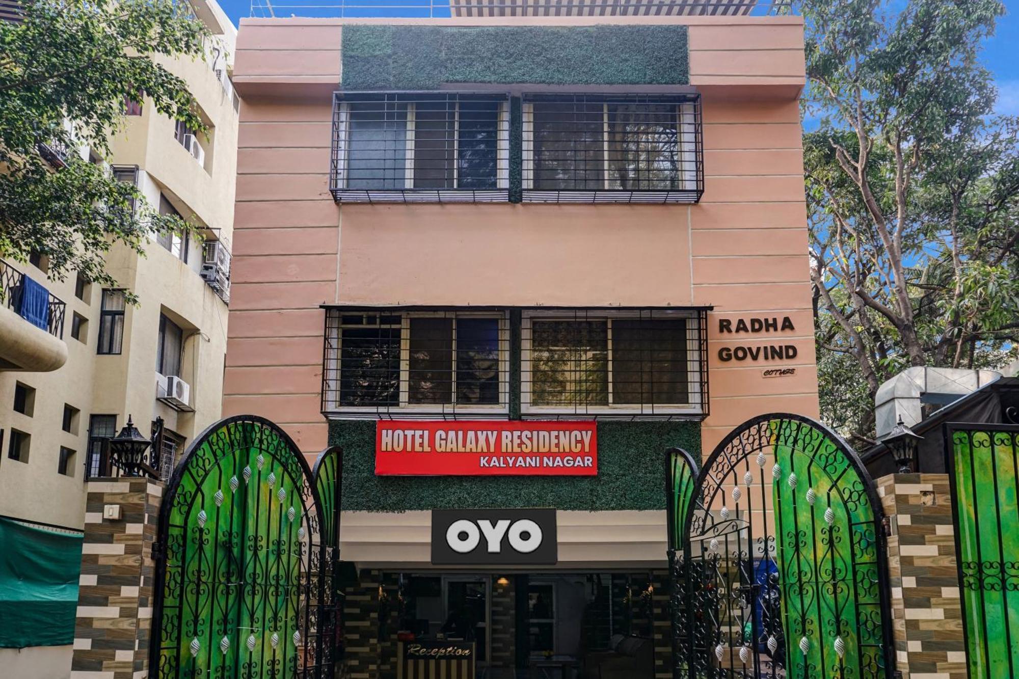 Hotel Galaxy Residency Kalyani Nagar Pune Eksteriør bilde